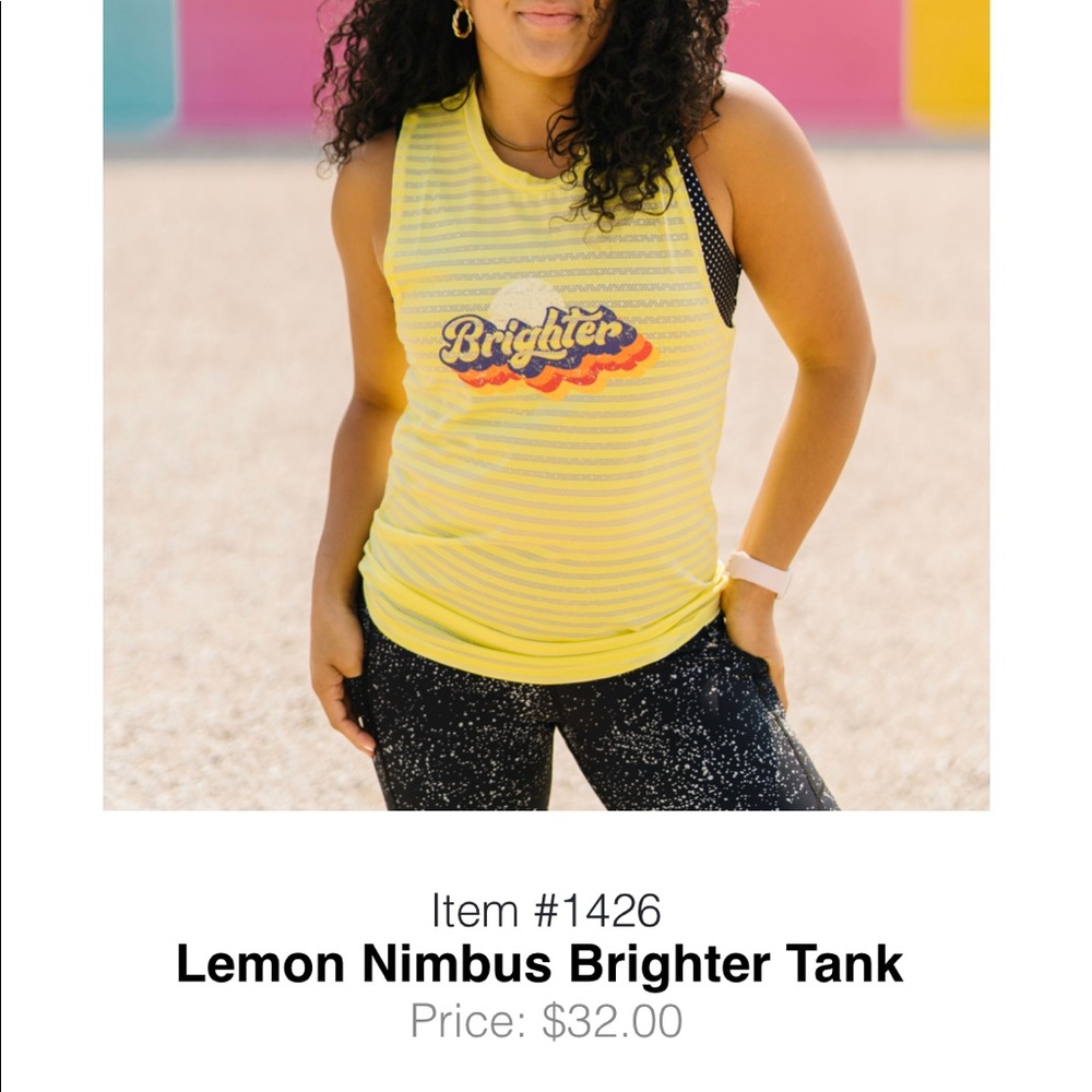 Lemon numbness brighter tank